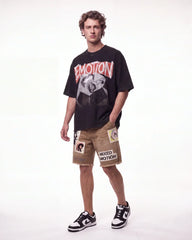 Mixed Emotions Tunes Tee Black