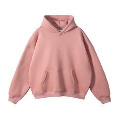 Kanye West Minimalist Heavyweight Fleece Hoodie – Dusty Pink