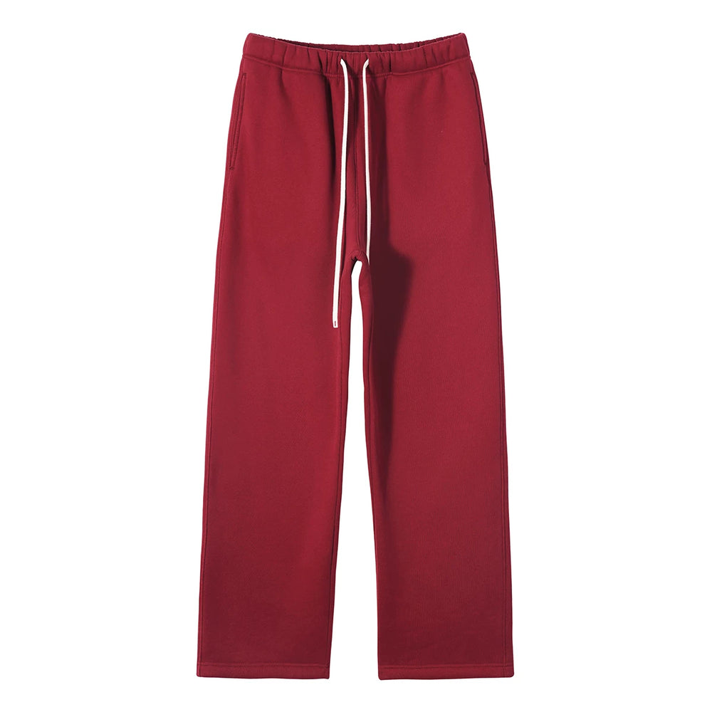 Kanye West Heavyweight Fleece Sweatpants – Burgundy