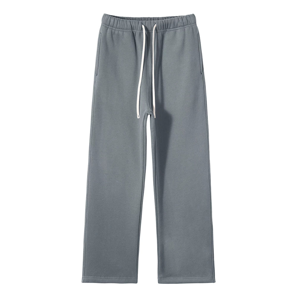 Kanye West Heavyweight Fleece Sweatpants – Slate Grey / Relaxed Fit