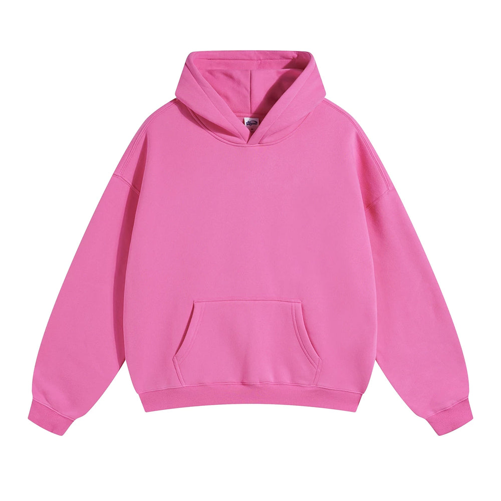 Kanye West Minimalist Heavyweight Fleece Hoodie – Dusty Pink