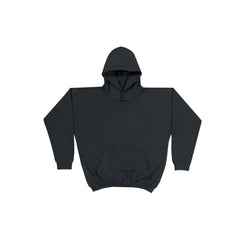 Kanye West Blank Heavyweight Fleece Hoodie – Black
