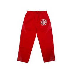 Mixed Emotions Red ‘Classic’ Nylon Pants