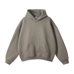 Kanye West Minimalist Heavyweight Fleece Hoodie – Slate Gray