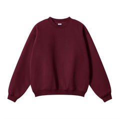 Kanye Heavyweight Vintage Washed Crewneck Sweatshirt – Burgundy