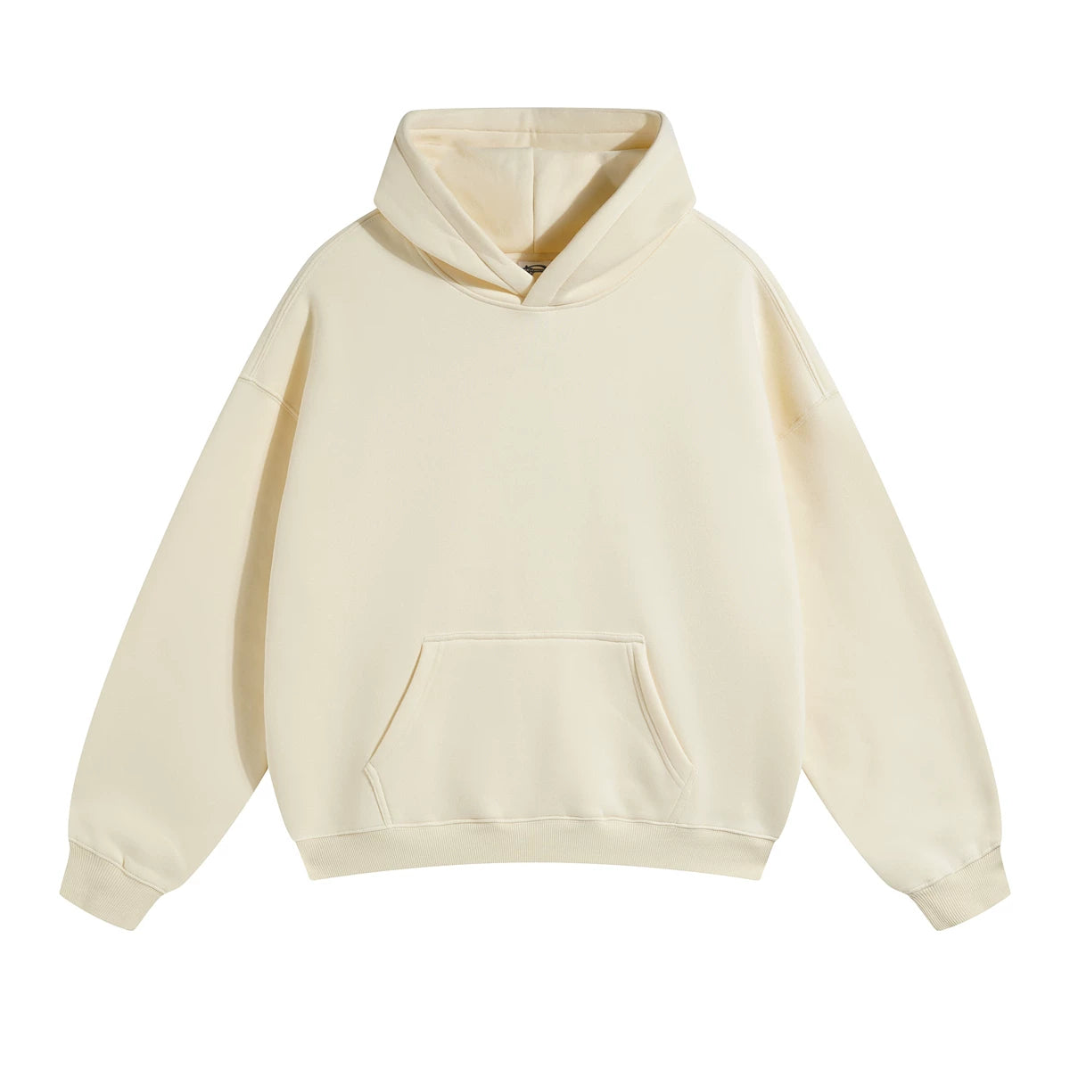 Kanye West Minimalist Heavyweight Fleece Hoodie – Cream