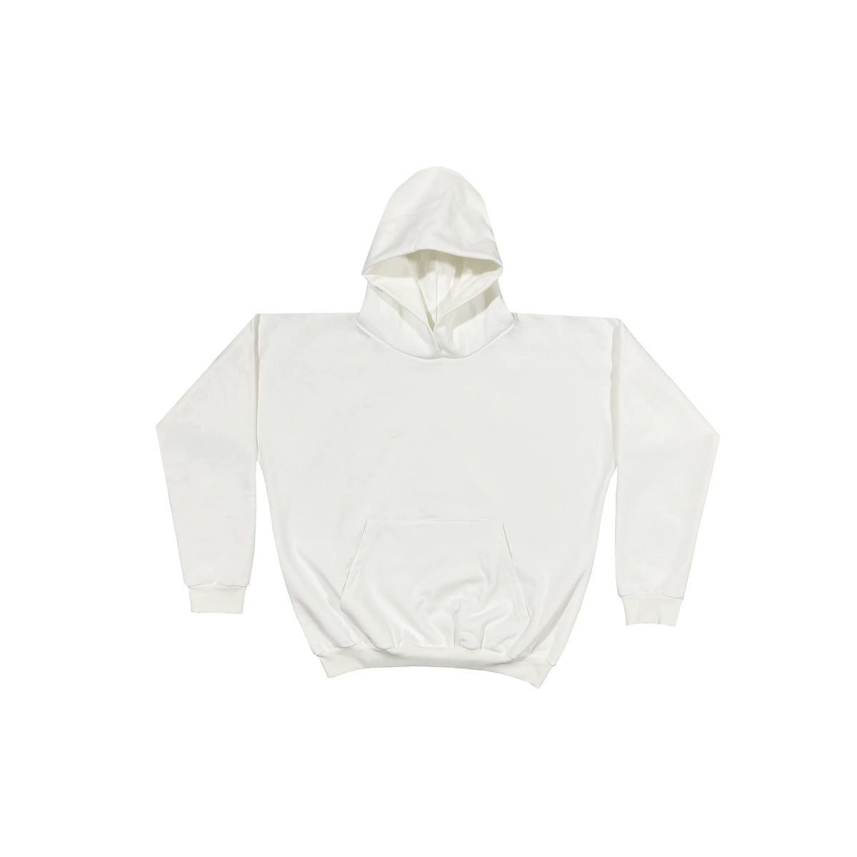 Kanye West Blank Heavyweight Fleece Hoodie – Off-White