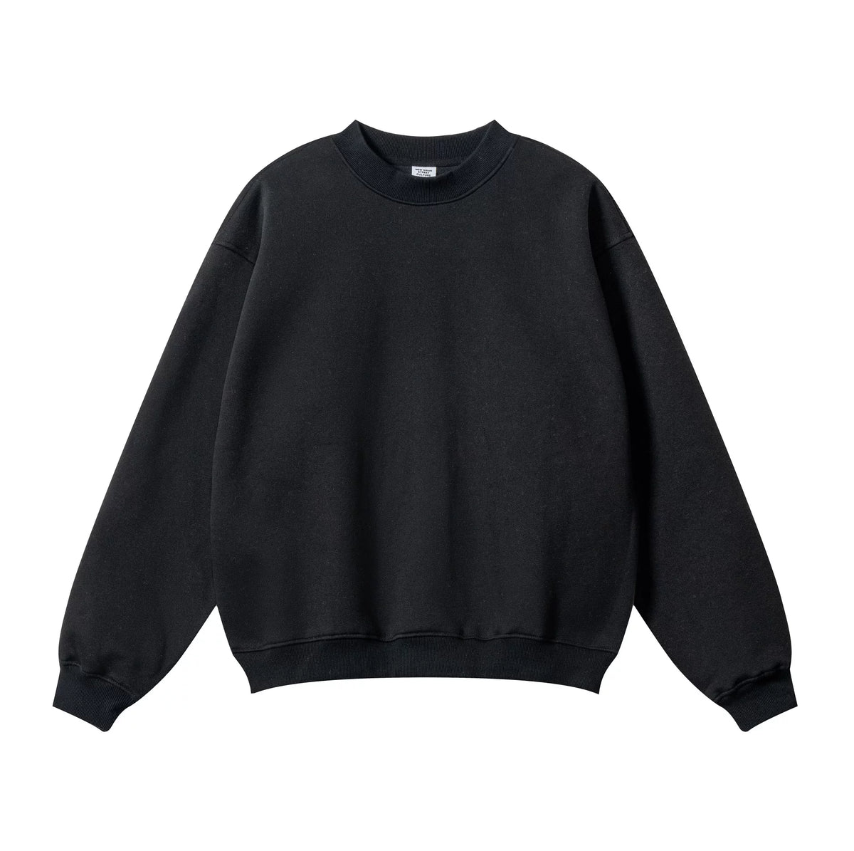 Kanye Heavyweight Vintage Washed Streetwear Crewneck Sweatshirt – Vintage Black