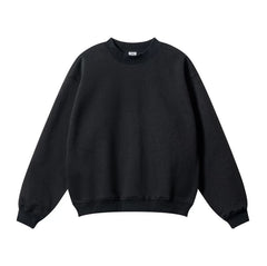 Kanye Heavyweight Vintage Washed Streetwear Crewneck Sweatshirt – Vintage Black
