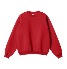 Kanye Heavyweight Vintage Washed Crewneck Sweatshirt – Red