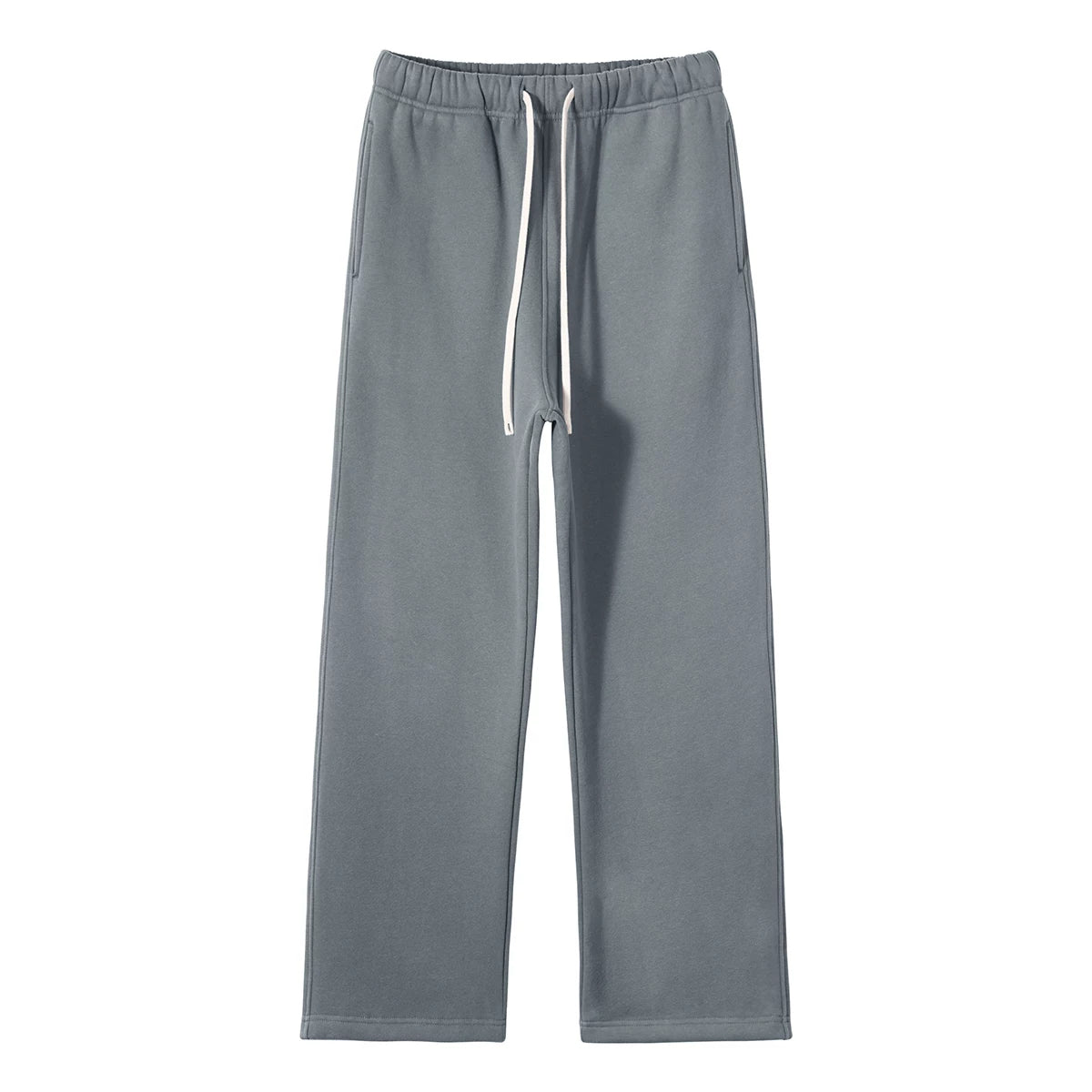 Kanye West Heavyweight Fleece Sweatpants – Slate Grey / Relaxed Fit