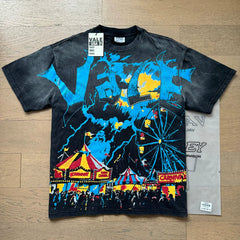 Valley Fest Carnival Graphic T-Shirt Washed Black