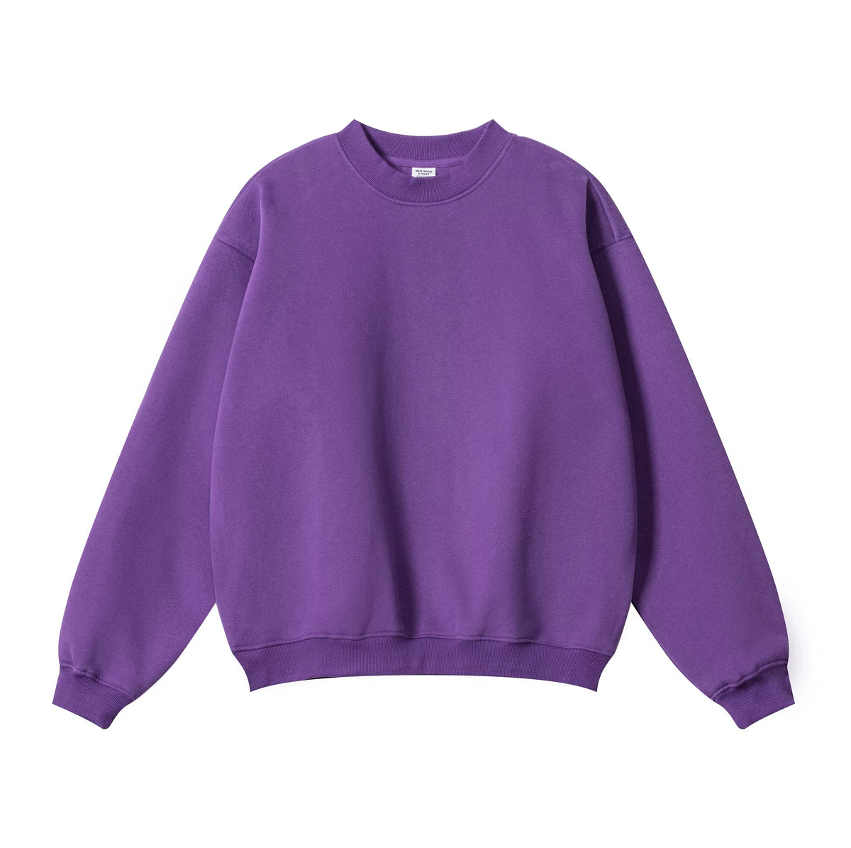 Kanye Heavyweight Vintage Washed Crewneck Sweatshirt – Purple