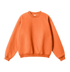Kanye Heavyweight Vintage Washed Crewneck Sweatshirt – Orange