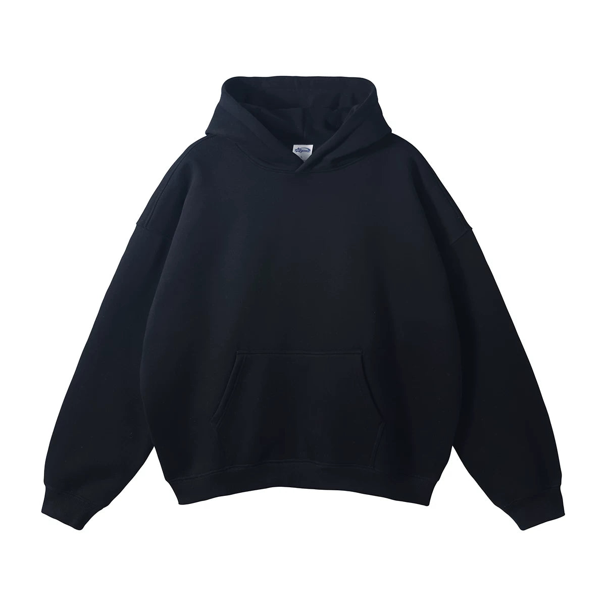 Kanye West Minimalist Heavyweight Fleece Hoodie – Jet Black