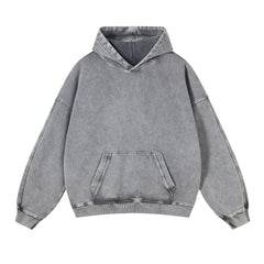 Kanye Heavyweight Vintage Washed Hoodie – Grey