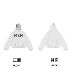 Kanye West Heavyweight Fleece Hoodie – White / Cyrillic Logo
