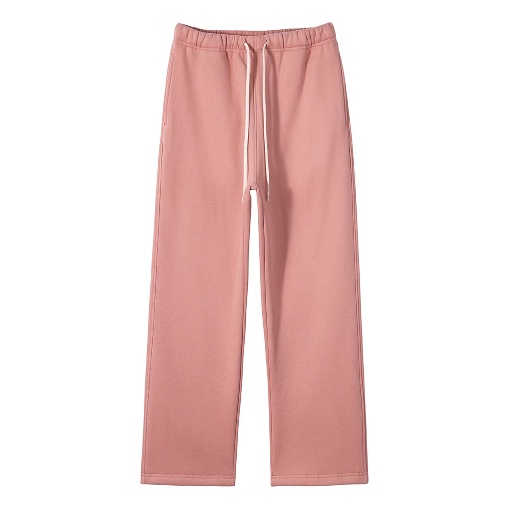 Kanye West Heavyweight Fleece Sweatpants – Dusty Pink / Relaxed Fit