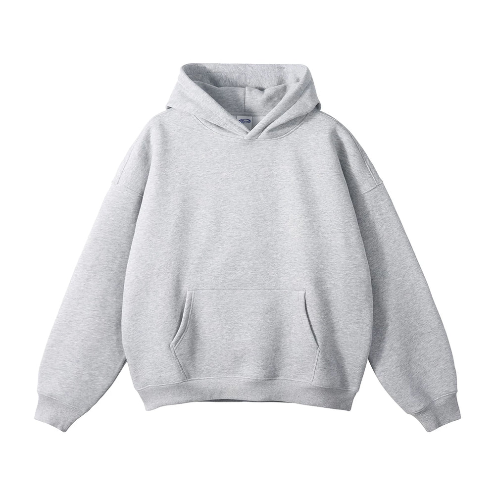 Kanye West Minimalist Heavyweight Fleece Hoodie – Light Gray