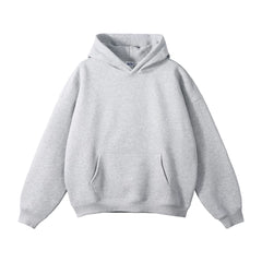 Kanye West Minimalist Heavyweight Fleece Hoodie – Light Gray