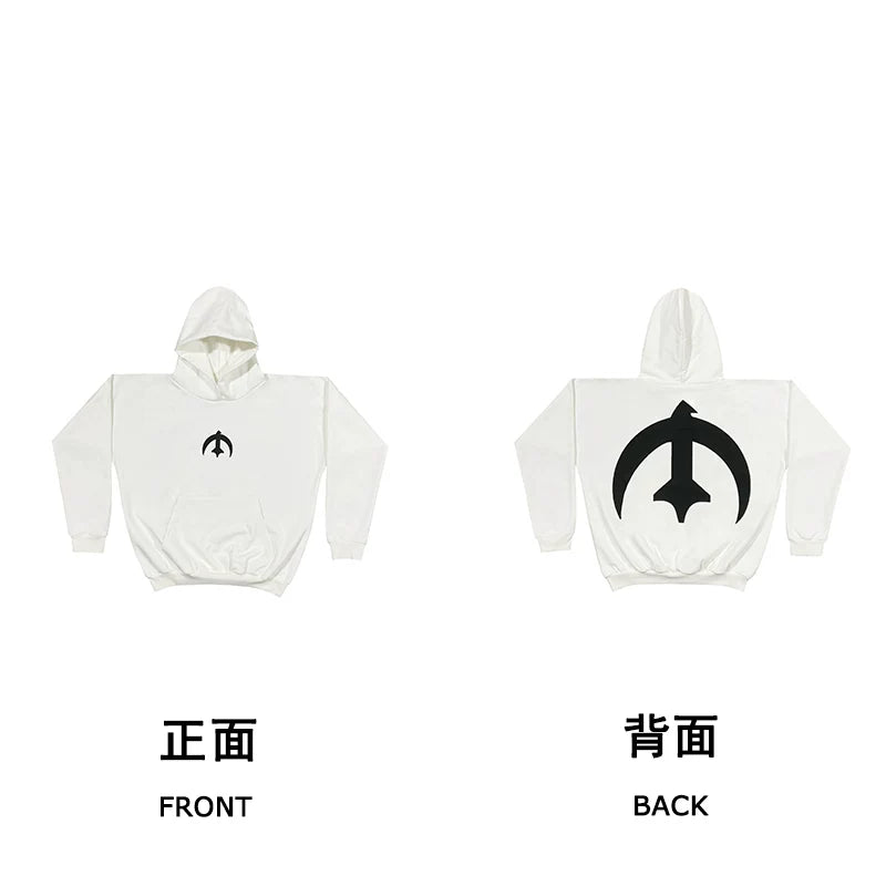 Kanye West Vultures Heavyweight Fleece Hoodie – Off-White / Bird Logo