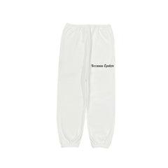 Kanye West Heavyweight Fleece Sweatpants – Off-White / Cyrillic Logo