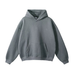 Kanye West Minimalist Heavyweight Fleece Hoodie – Slate Gray
